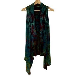 Kathmandu Imports multicolored high low vest women's one size fits most
